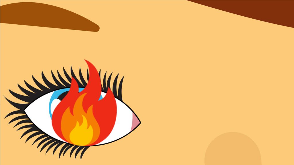 Brûlure oculaire